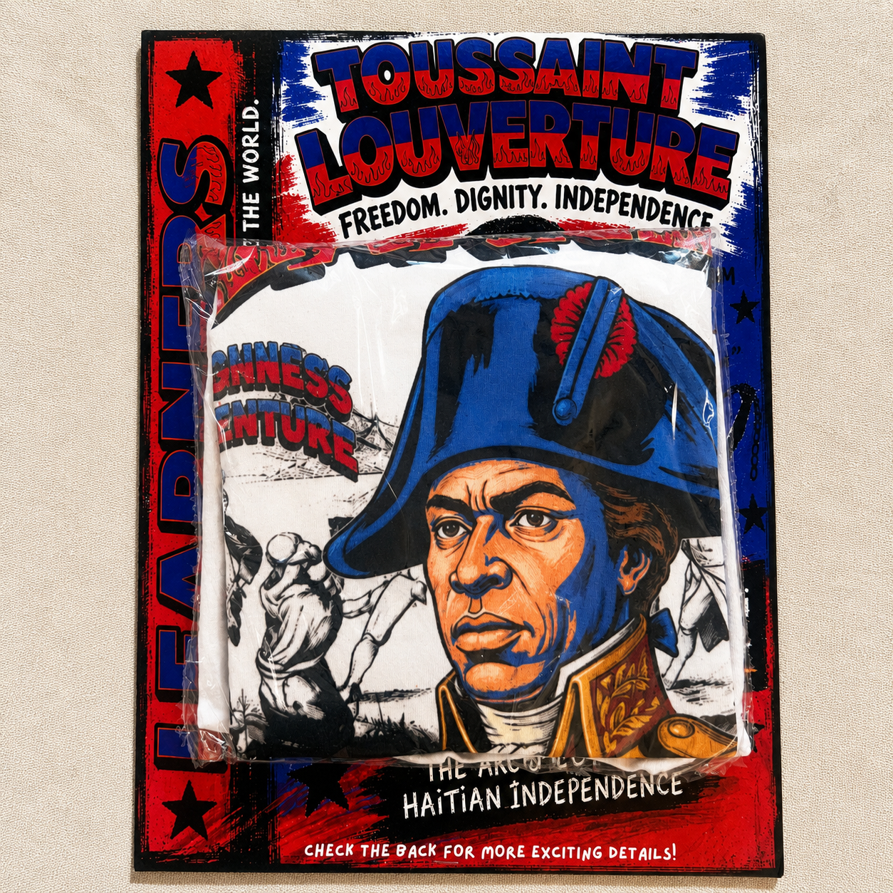 Haiti Shirt with Card Stock