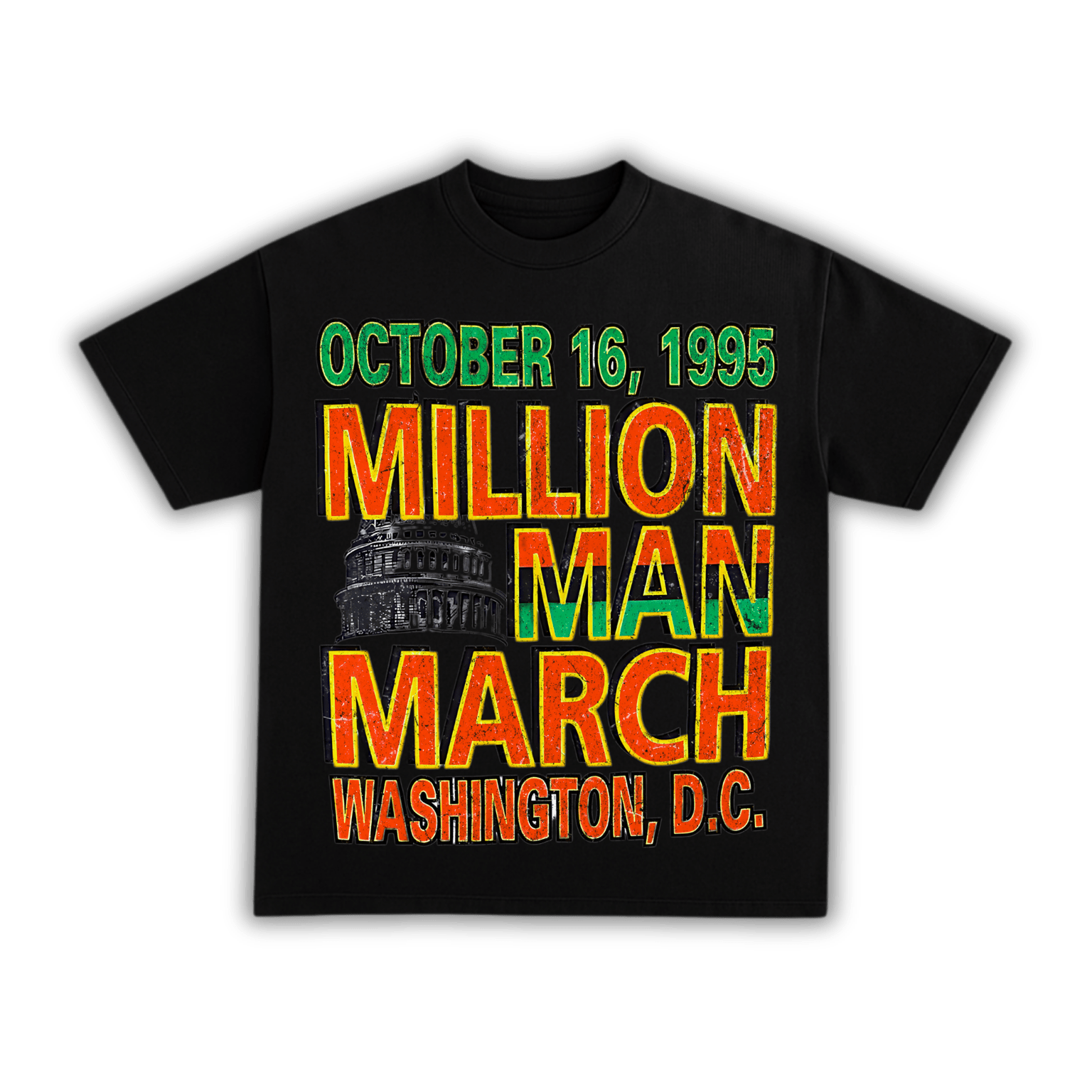 Million Man March TEE - Learn Black History