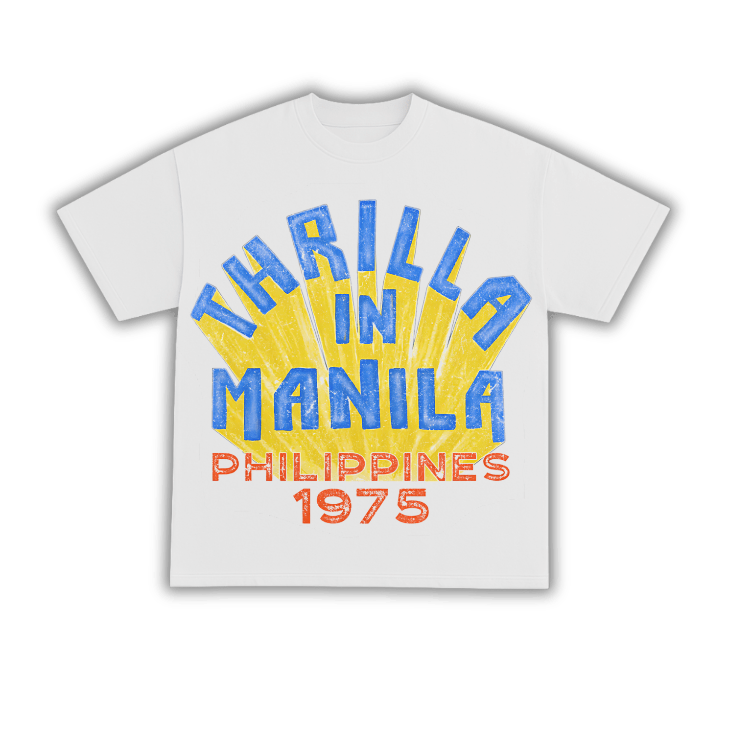Thrilla in Manila Vintage 1975 Tee - Learn Black History